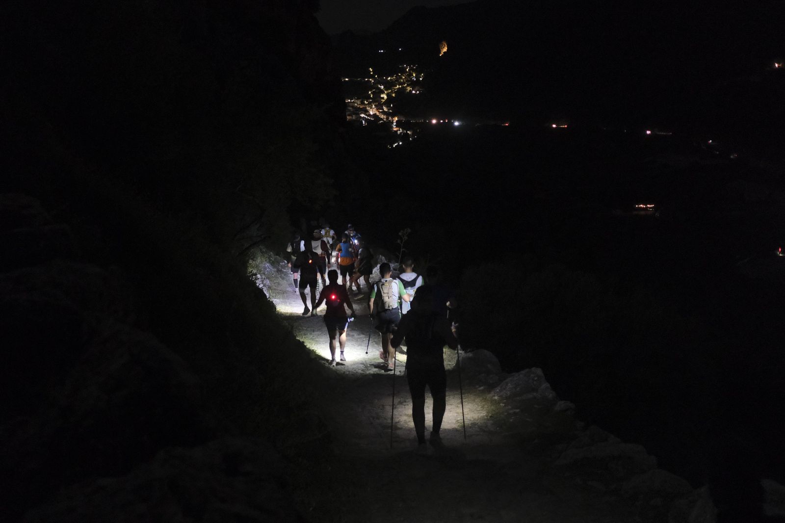 La noche de los 101 kilómetros, en fotos