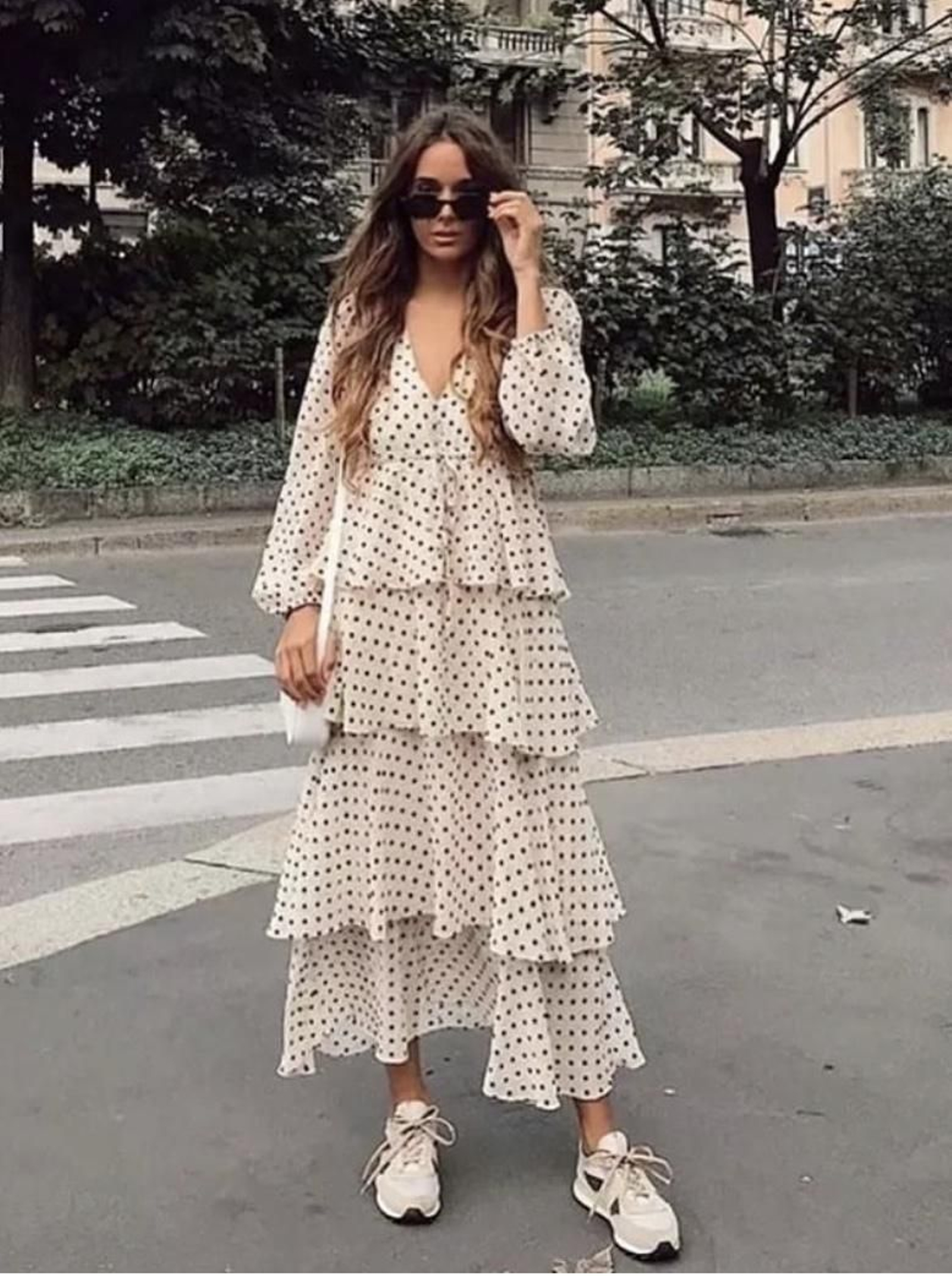 Vestido bucólico de Atelier Badajoz.