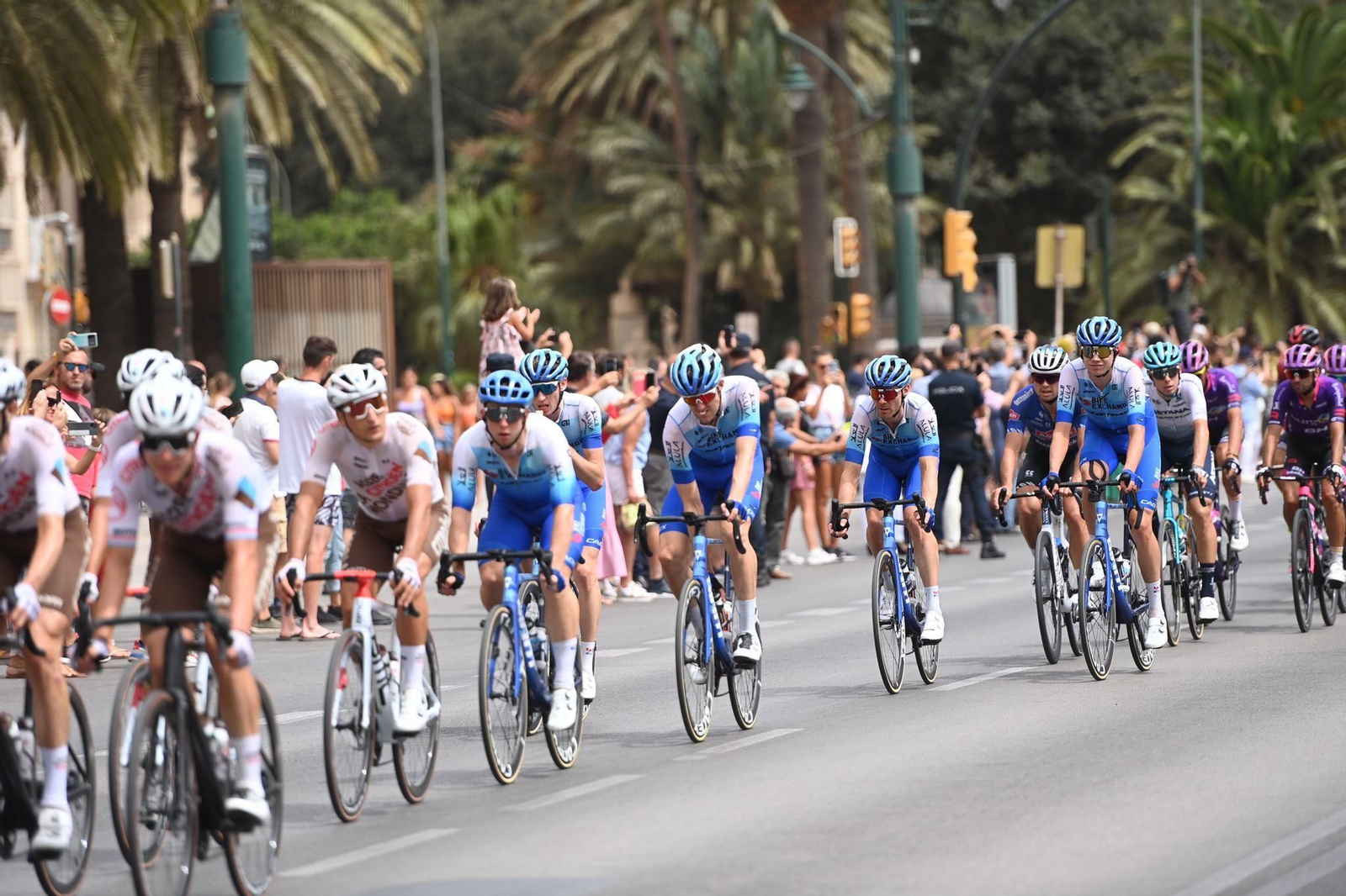 Las fotos de la Vuelta a España al paso por Málaga capital