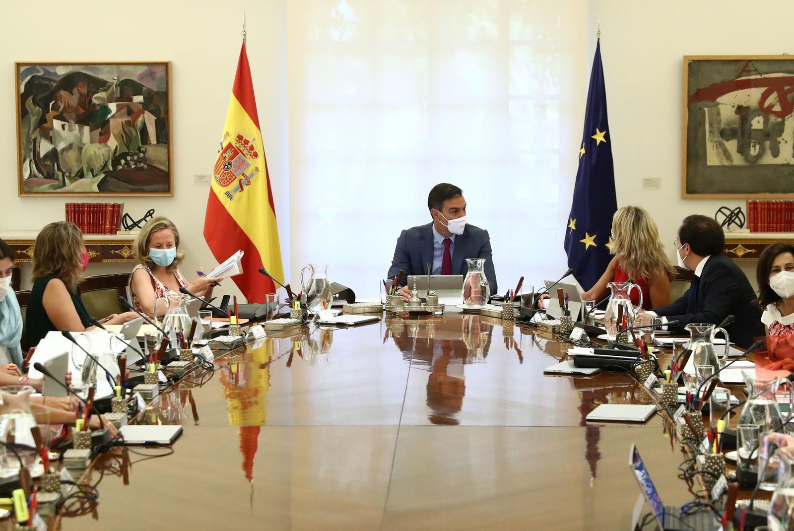 Reunión del Consejo de Ministros.