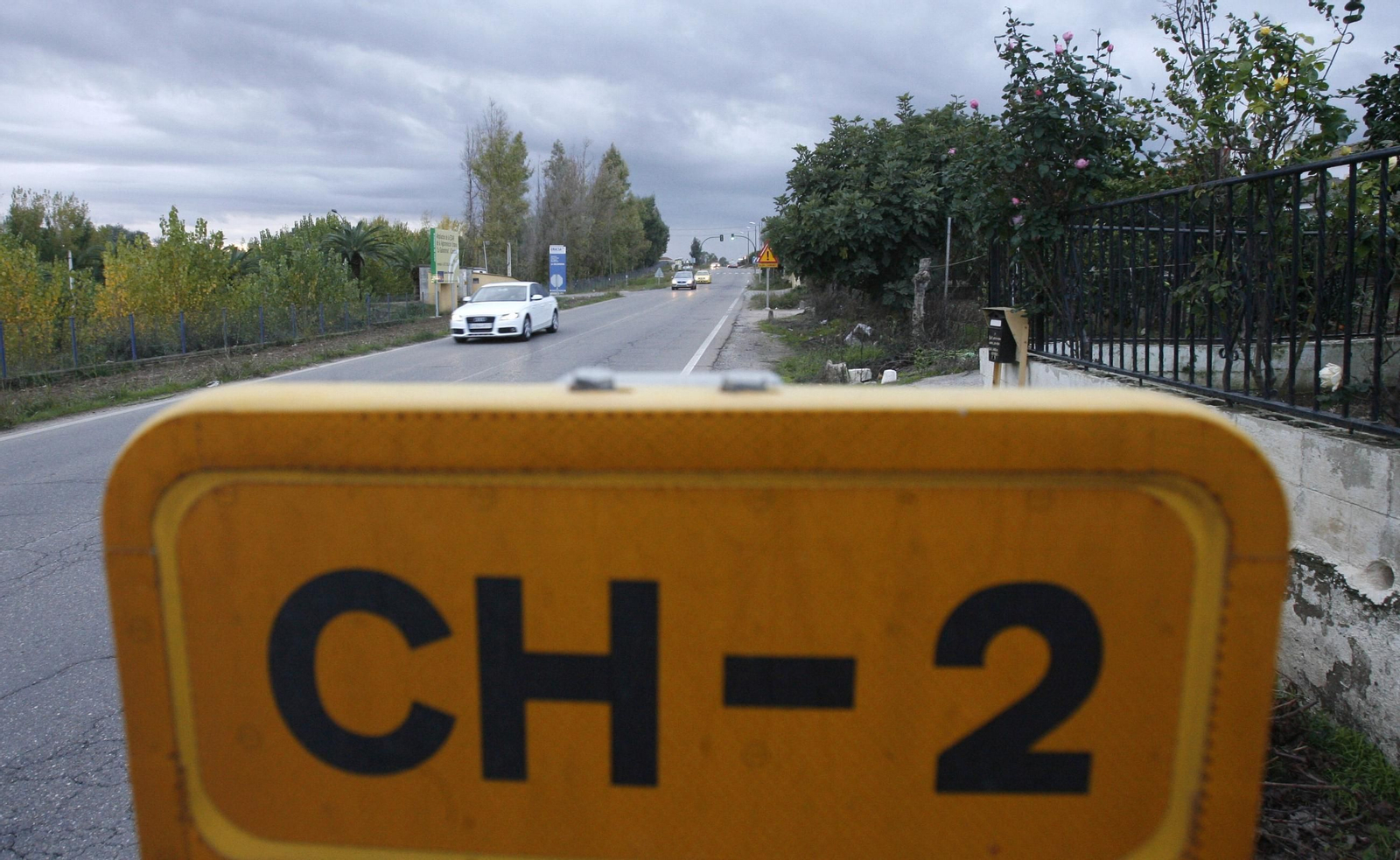 Carretera CH-2, que une Córdoba y Almodóvar del Río.