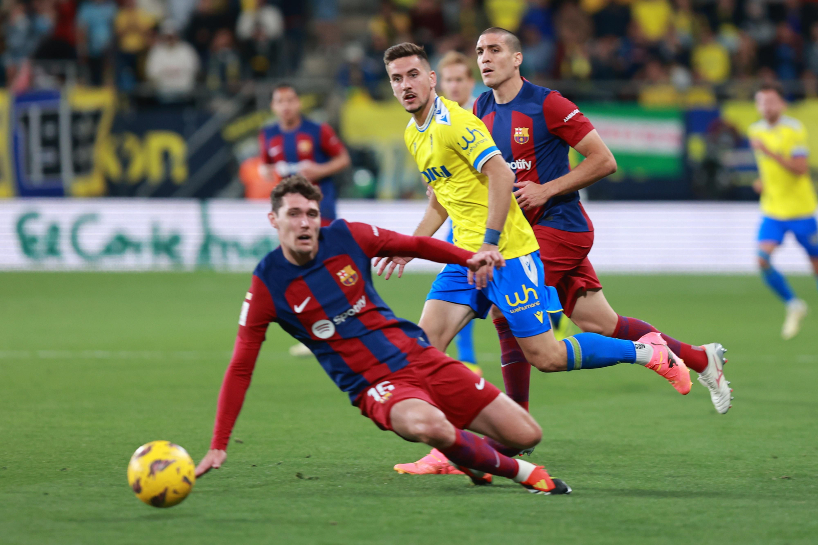 Las mejores imágenes del partido Cádiz Cf -Barcelona