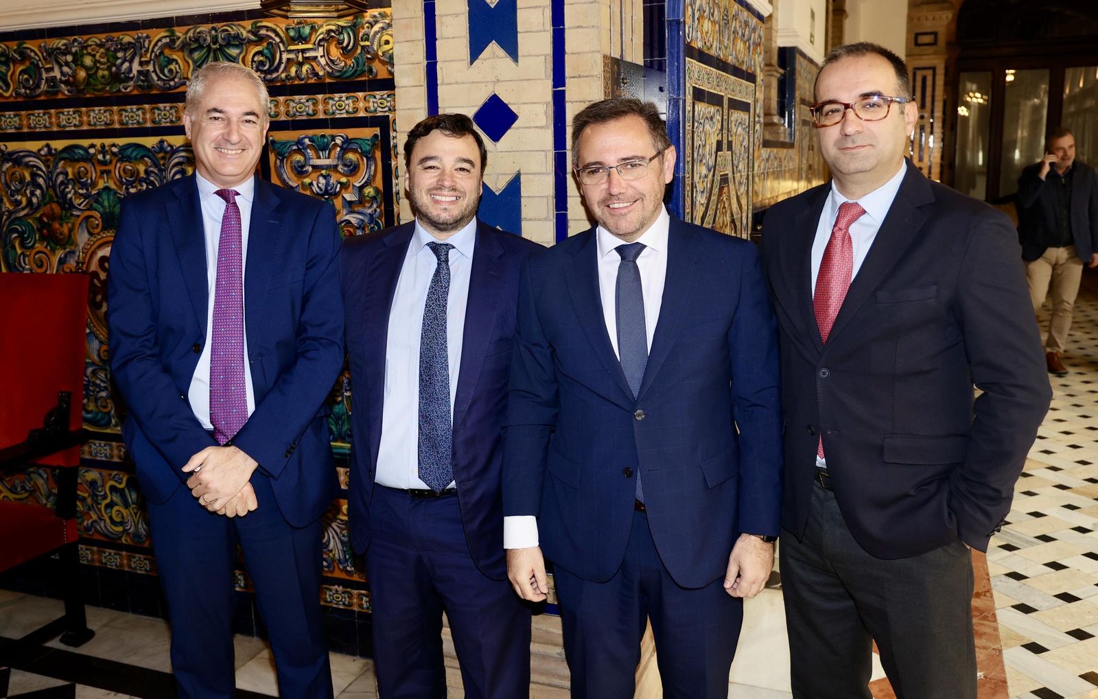 Alberto Ramírez, Fernando Granados, Luis Olivares, Francisco Moreno