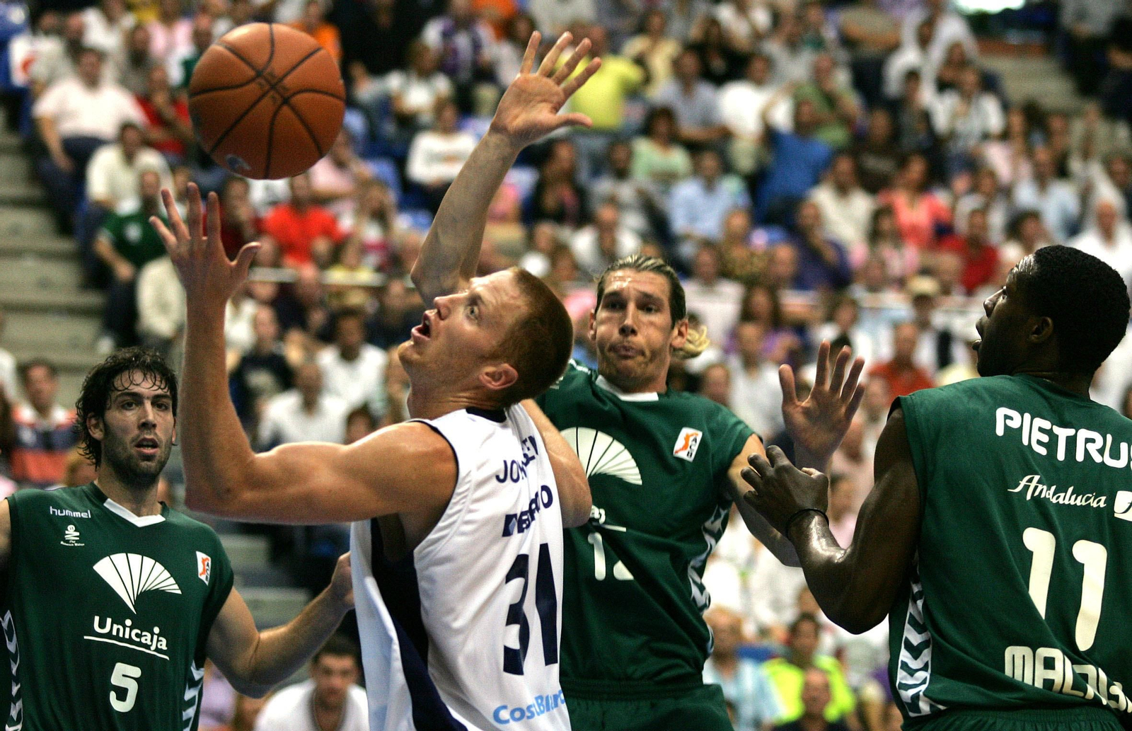 La carrera de Flo Pietrus en el Unicaja, en fotos