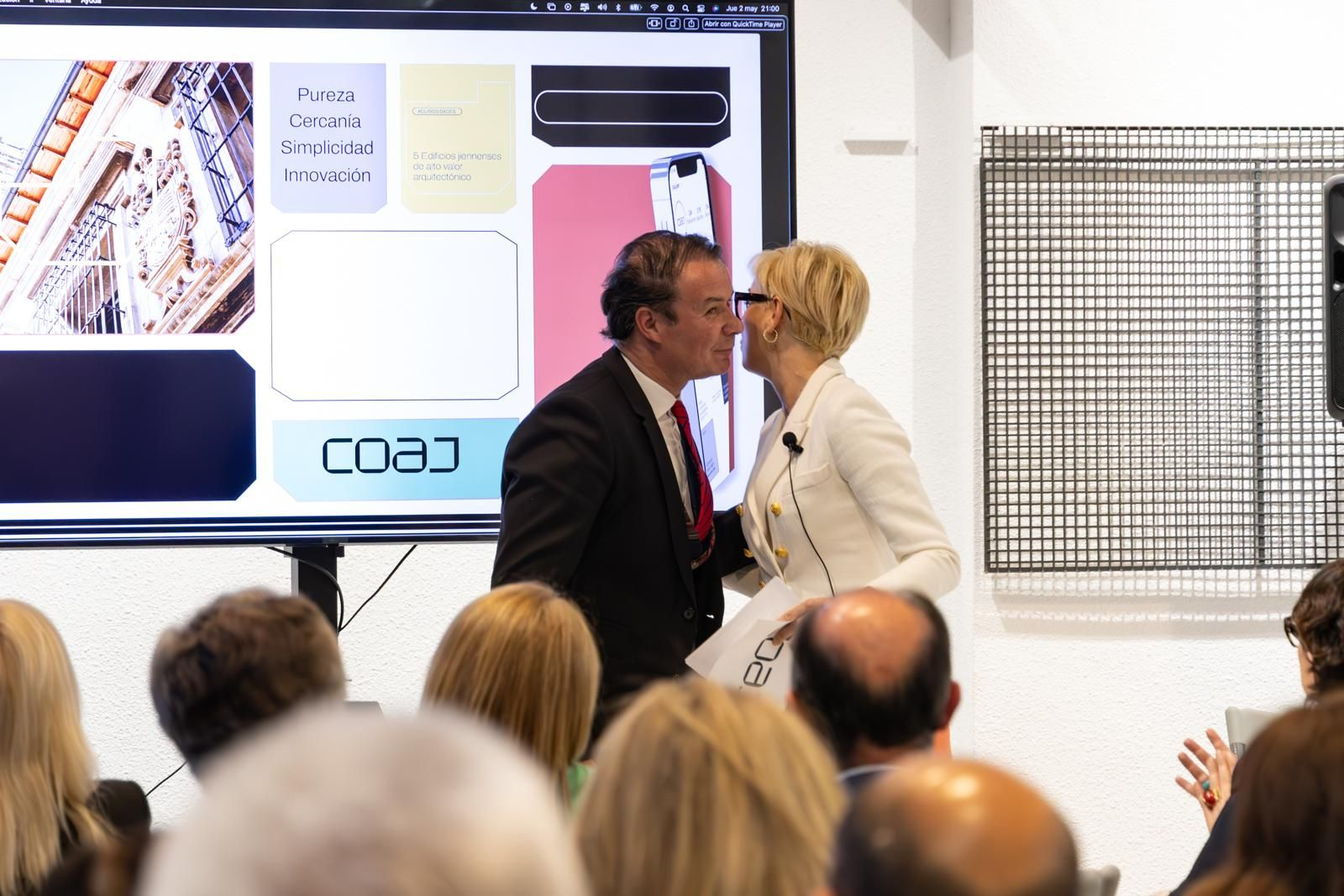 Presentación de la nueva imagen del Colegio de Arquitectos de Jaén