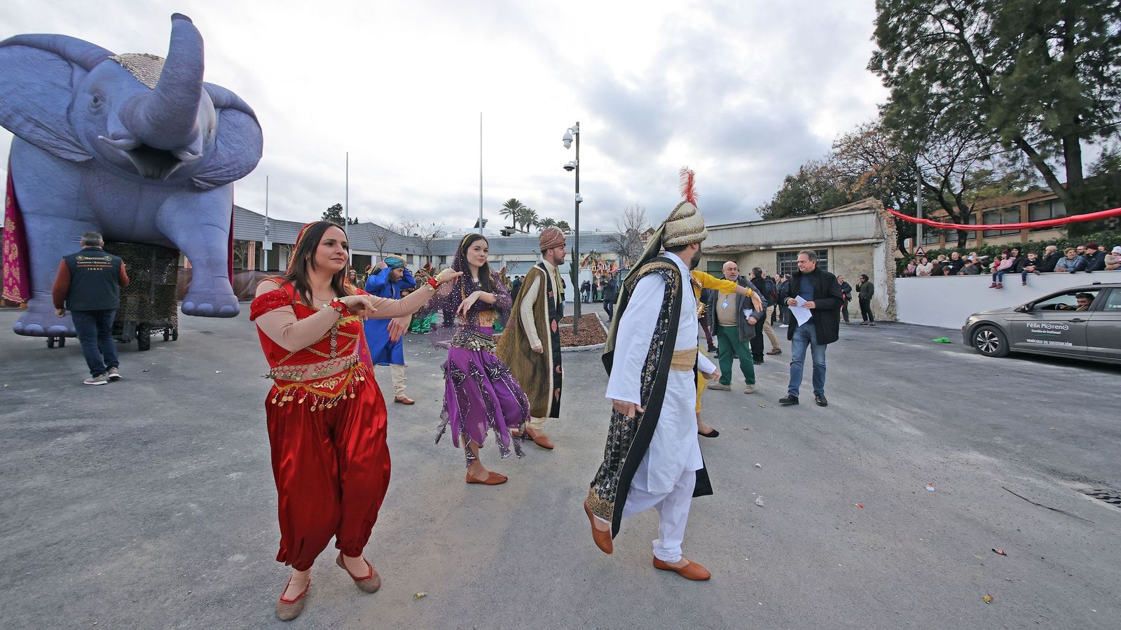 Imágenes de la cabalgata del Cartero Real de Jerez