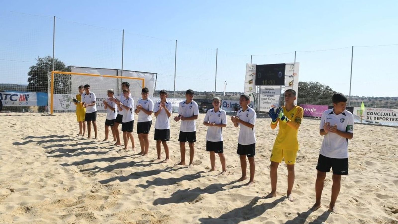 La selección de Cádiz, campeona de Andalucía infantil.