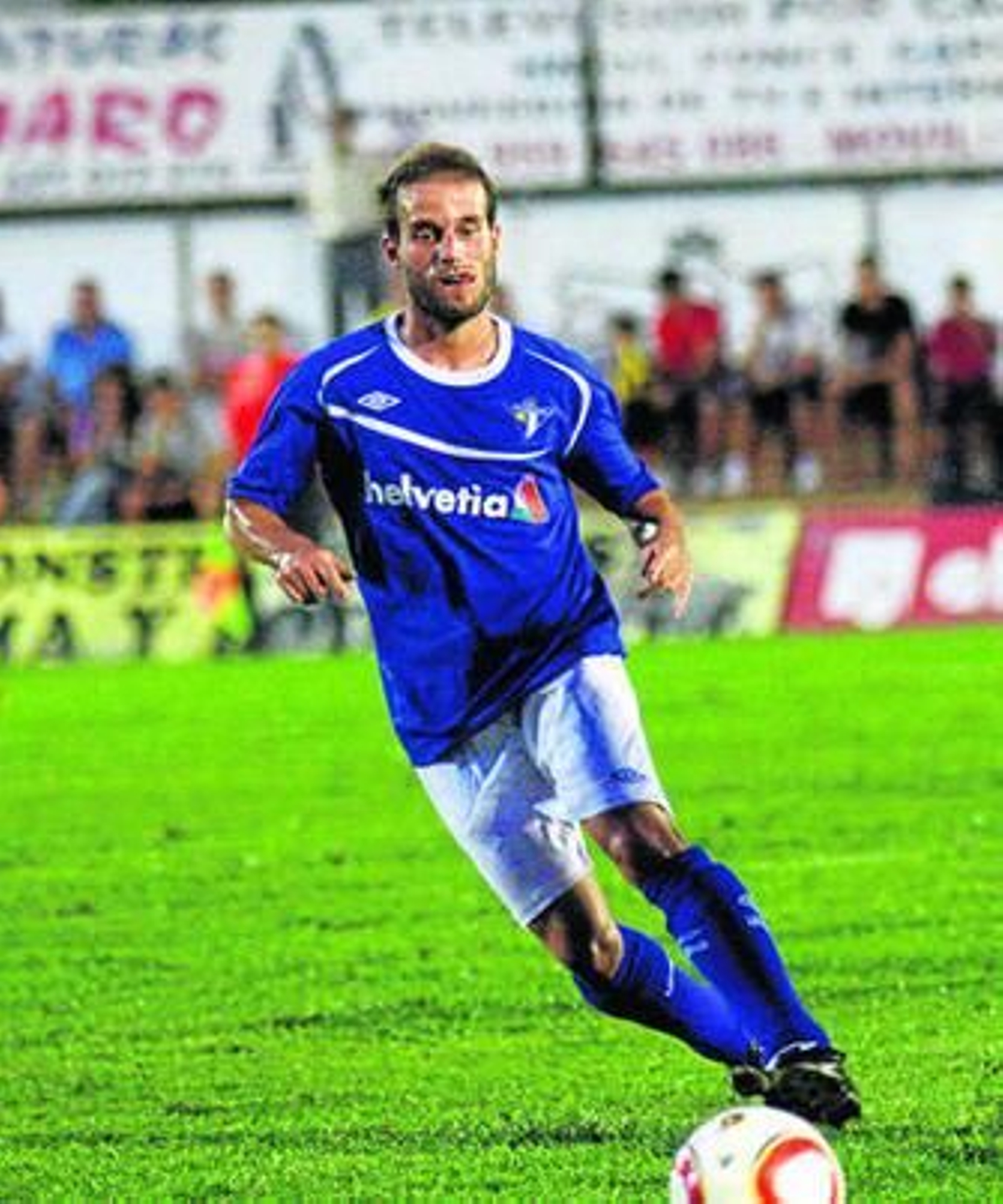 Jonan García, con la camisola del Écija en un encuentro de la pasada temporada.