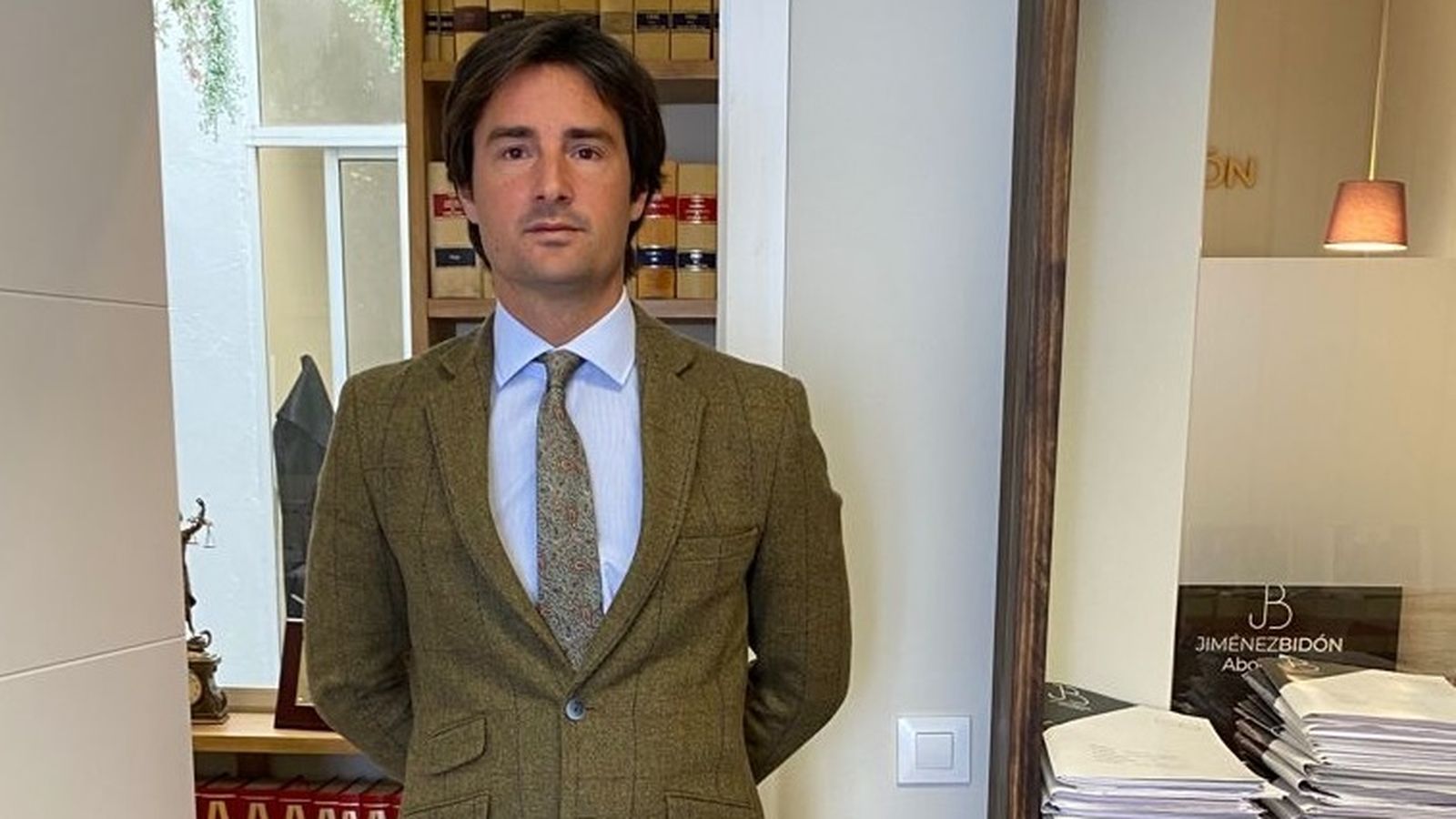 El abogado Álvaro Jiménez Bidón.