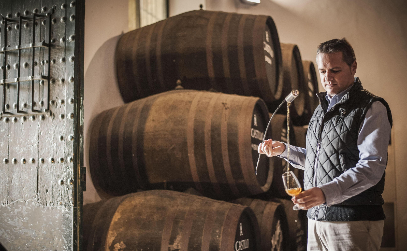 Sergio Martínez, enólogo de Lustau y el mejor del país según la versión española de la International Wine Challenge.