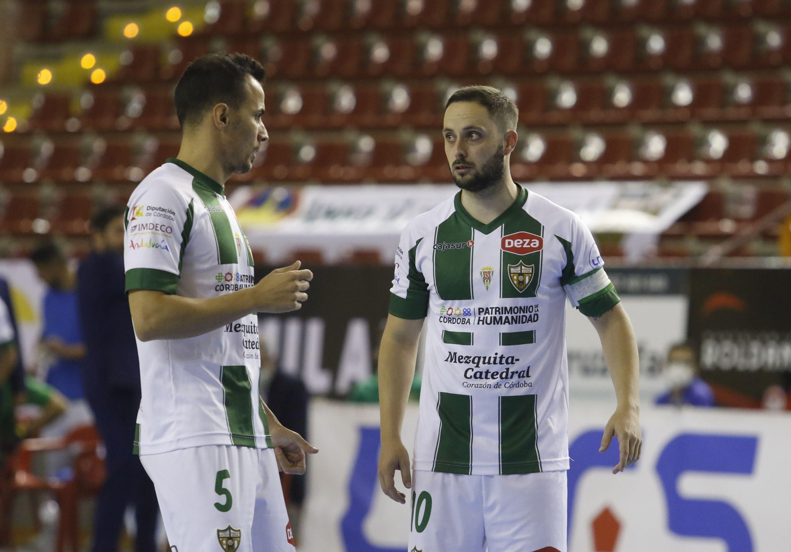 La derrota del Córdoba Futsal ante el Ribera Navarra, en imágenes