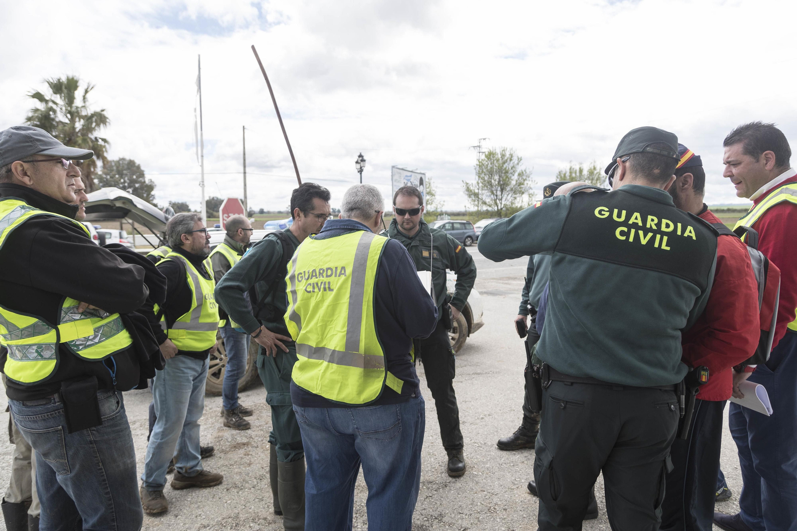 La búsqueda del guardia civil en Guillena