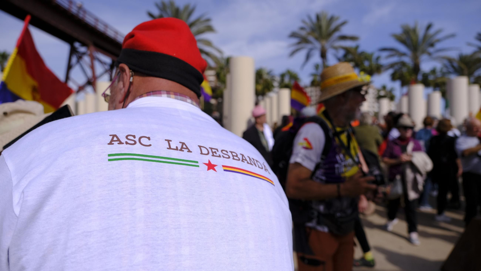 La Marcha de la Desbandá, en imágenes