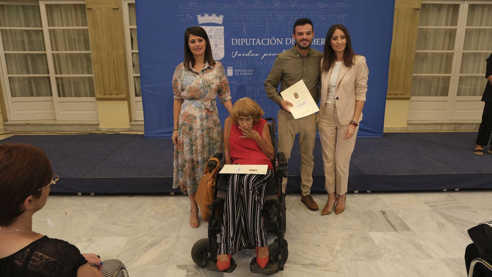 Entrega de ayudas a colectivos sociales en la Diputación de Almería