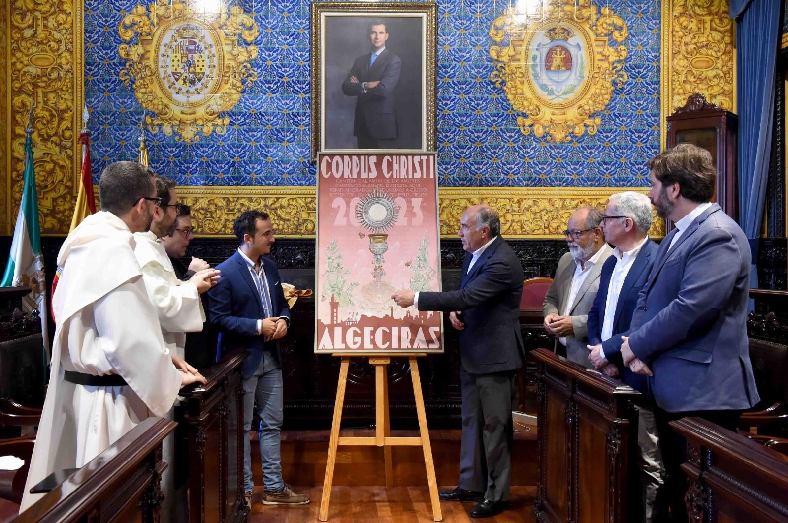 Presentación del cartel del Corpus Christi de Algeciras 2023