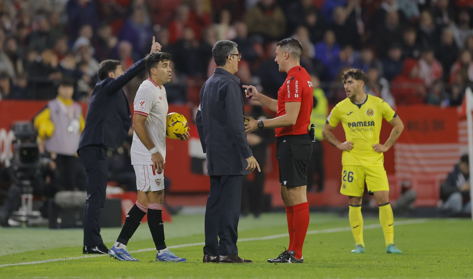 Las fotos del Sevilla fc-Villarreal