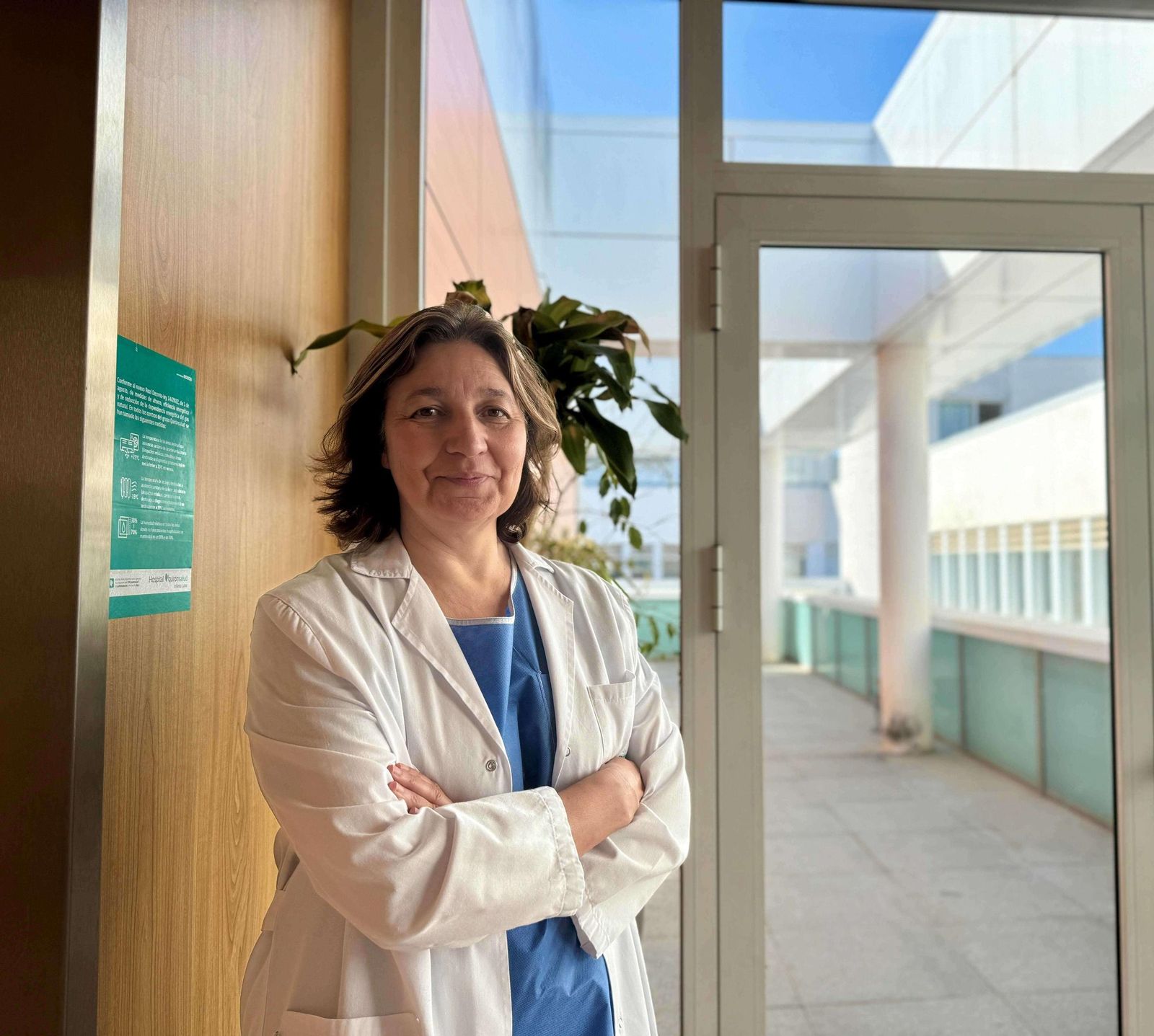 La especialista del Servicio de Urgencias del Hospital Quirónsalud Infanta Luisa, María del Mar Ruiz Montero.