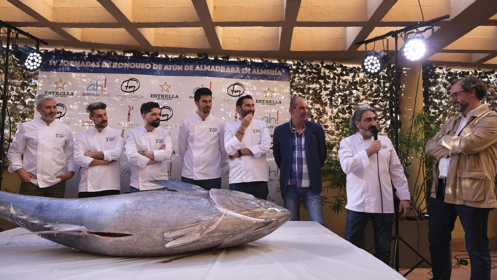 Jornadas del ronqueo del atún rojo de almadraba, en el Espacio Gastrómico Tony García.