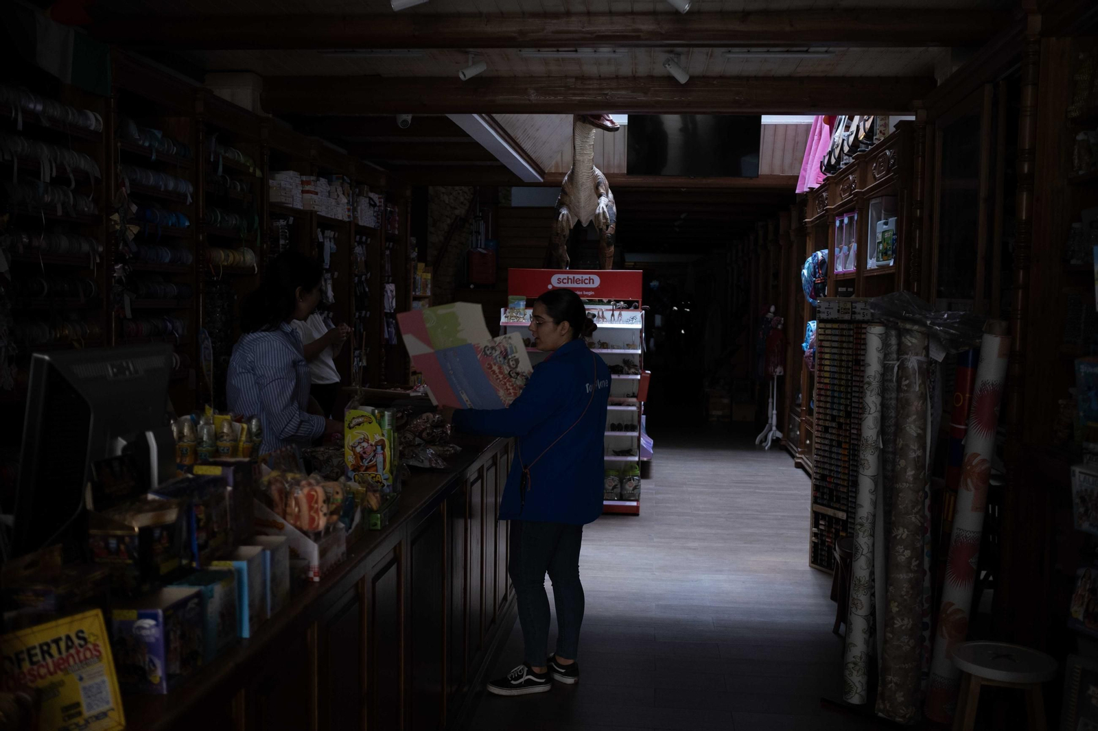 Apagón en Ronda, en imágenes