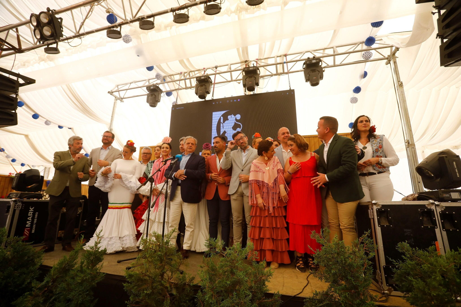 Las recepciones del miércoles de la Feria de Córdoba, en imágenes