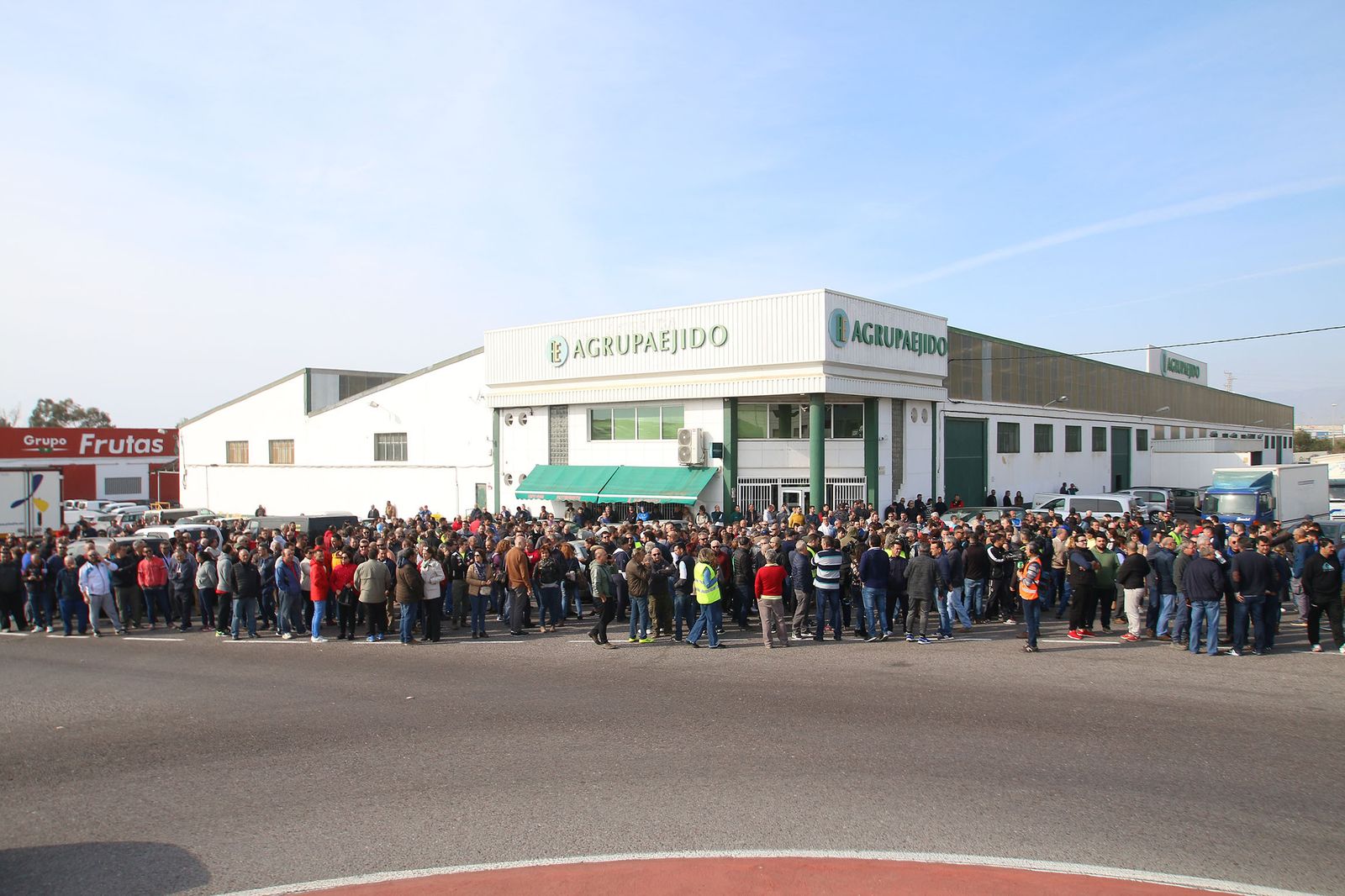 Las imágenes de la manifestación de agricultores