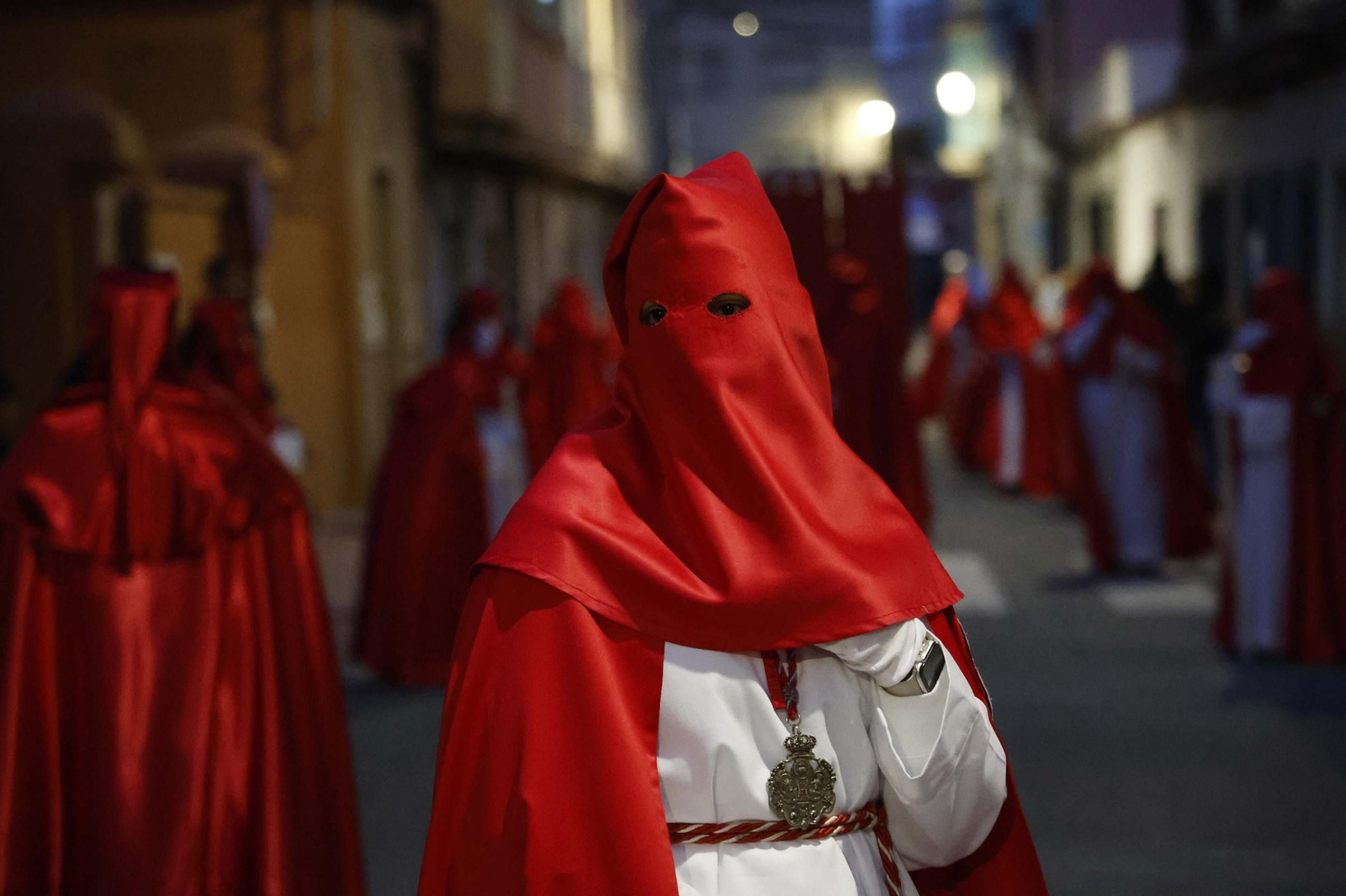 Fotos del Miércoles Santo en La Línea Oración en el Huerto, Abandono y Medinaceli