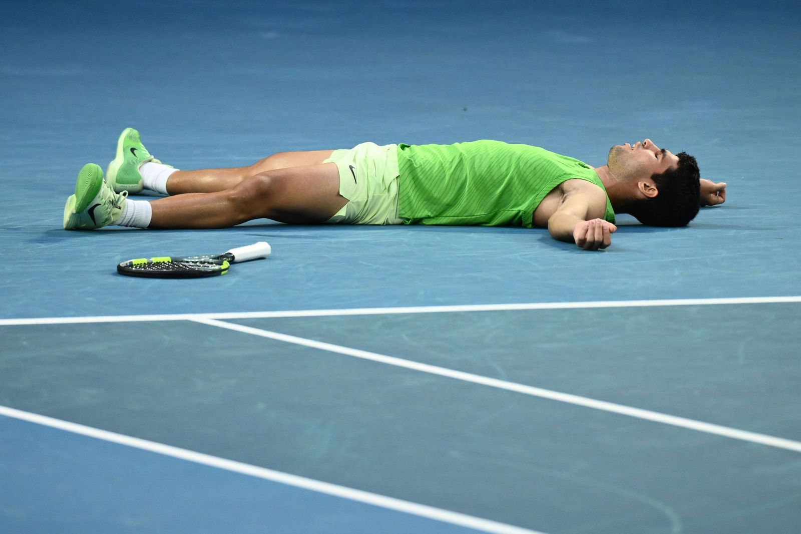 Las fotos del triunfo de Alcaraz en Australia