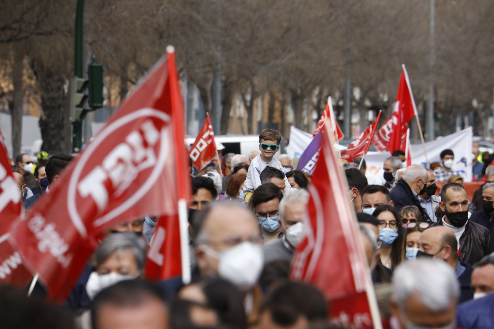 Manifestación en defensa de la sanidad pública en Córdoba, en imágenes