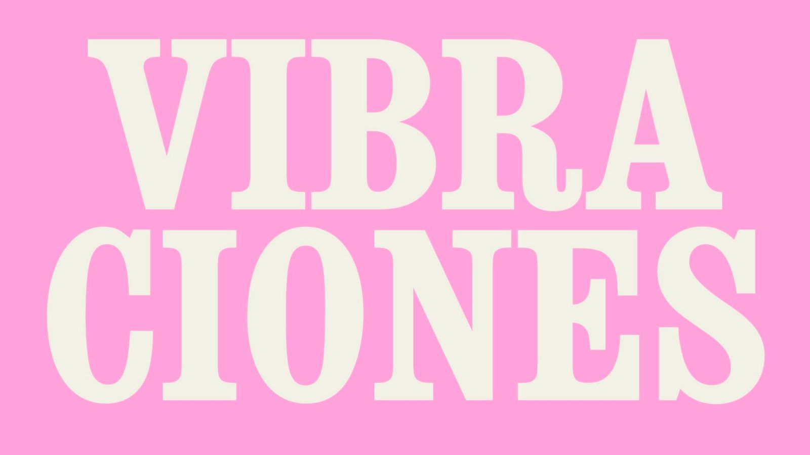 Cartel de la competición Vibraciones