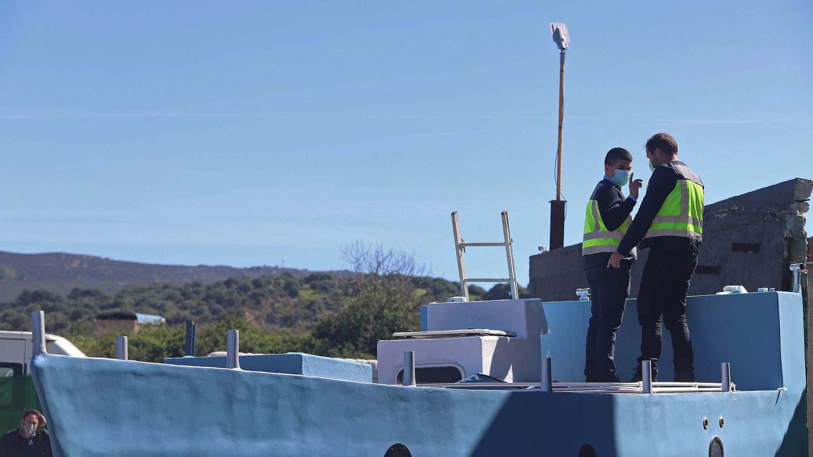 Primer  'narcosubmarino' localizado en España