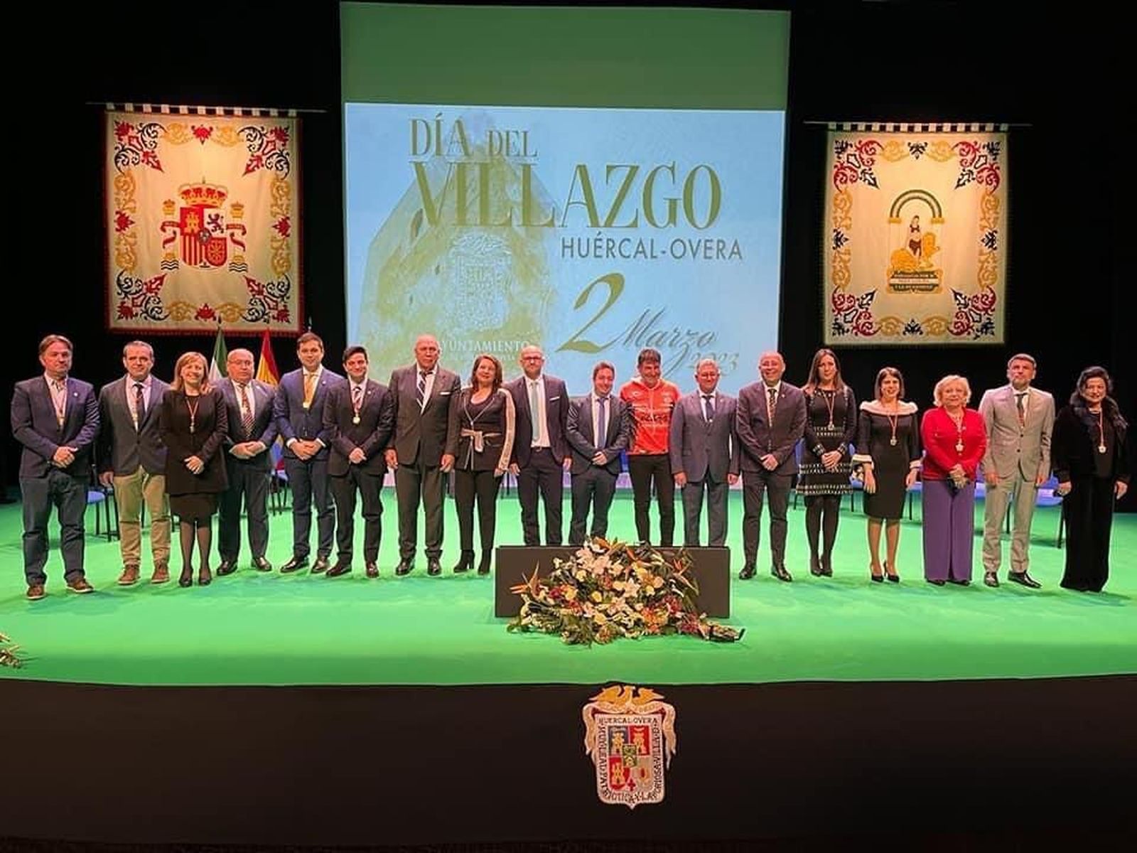 Huércal-Overa celebra 355 años de Villazgo con la entrega de distinciones a personas que trabajan en beneficio del municipio