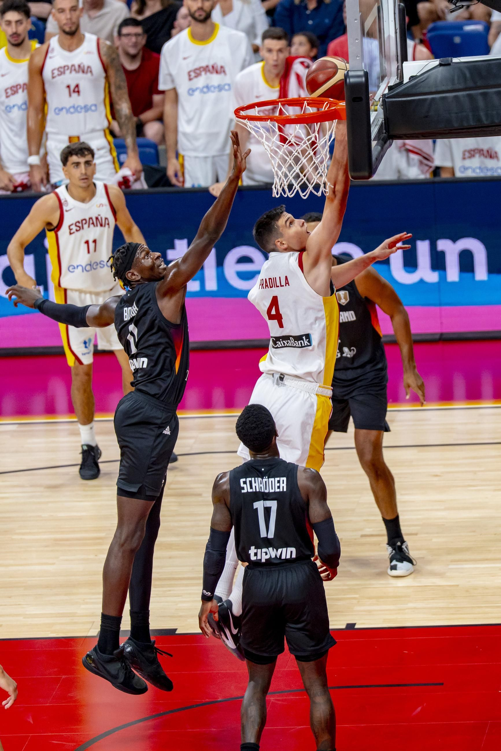 Las mejores fotos del España-Alemania de baloncesto