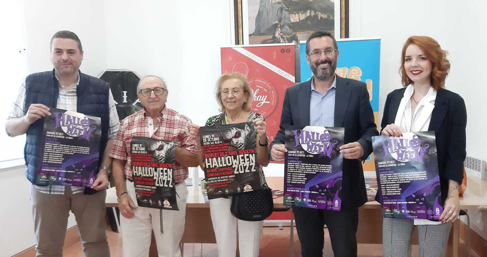 Presentación de las actividades de Halloween en La Línea.