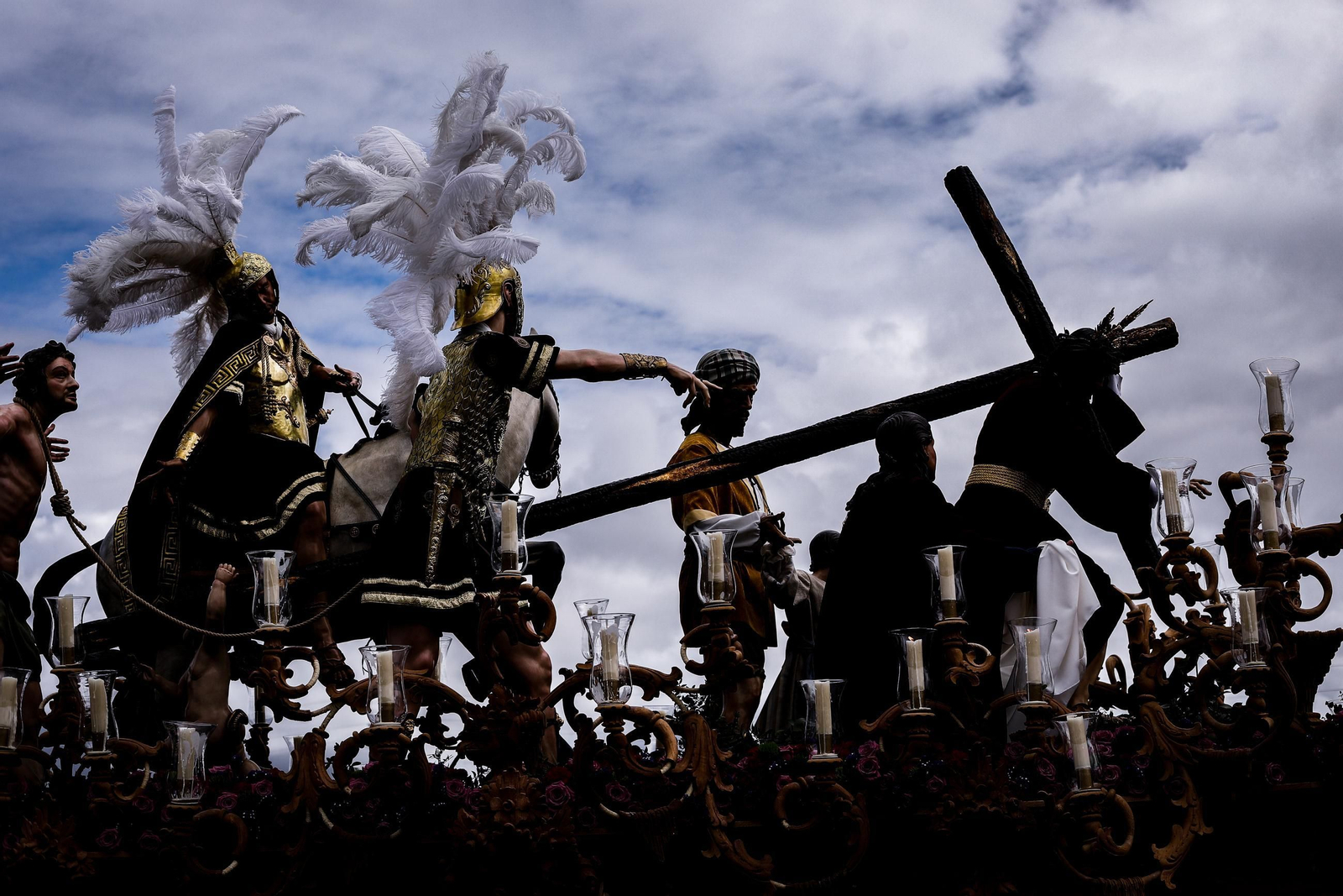 Las imágenes de la Hermandad de Tres Caídas de la Semana Santa de San Fernando 2025