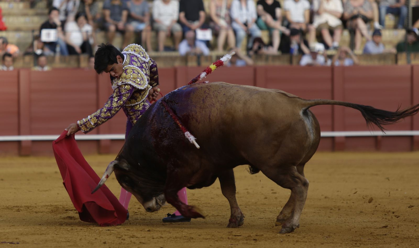 Jesús Enrique Colombo con el cuarto.