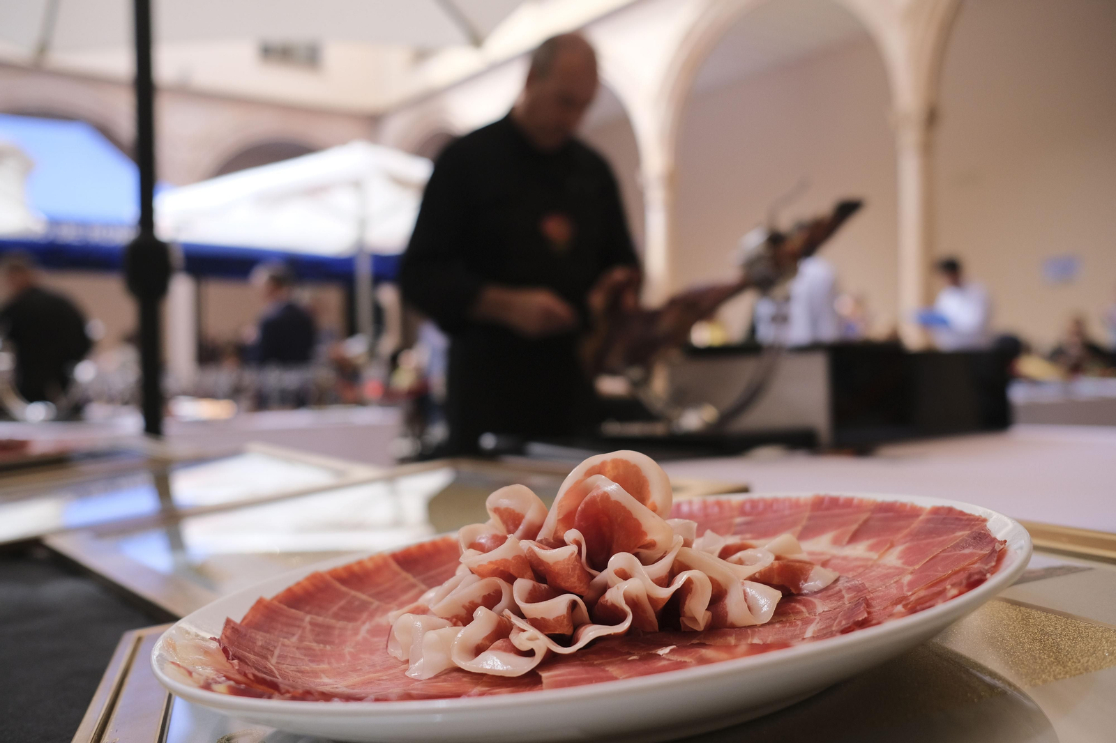 Concurso nacional de cortadores de jamón de Ronda, en fotos.