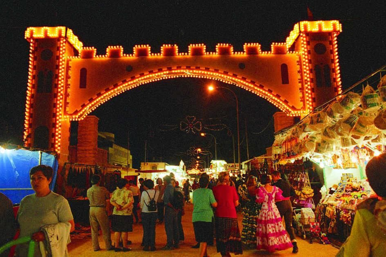 Así ha cambiado la Feria de Puerto Real en los últimos 30 años