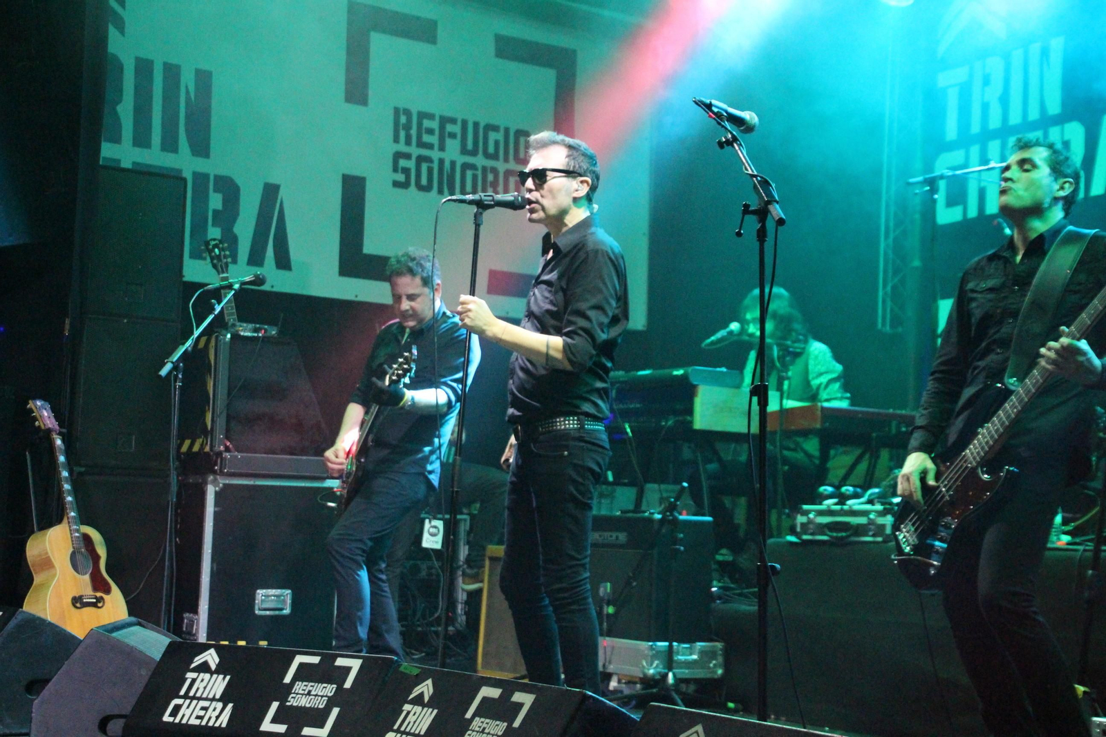 091 durante su actuación este sábado en La Trinchera.