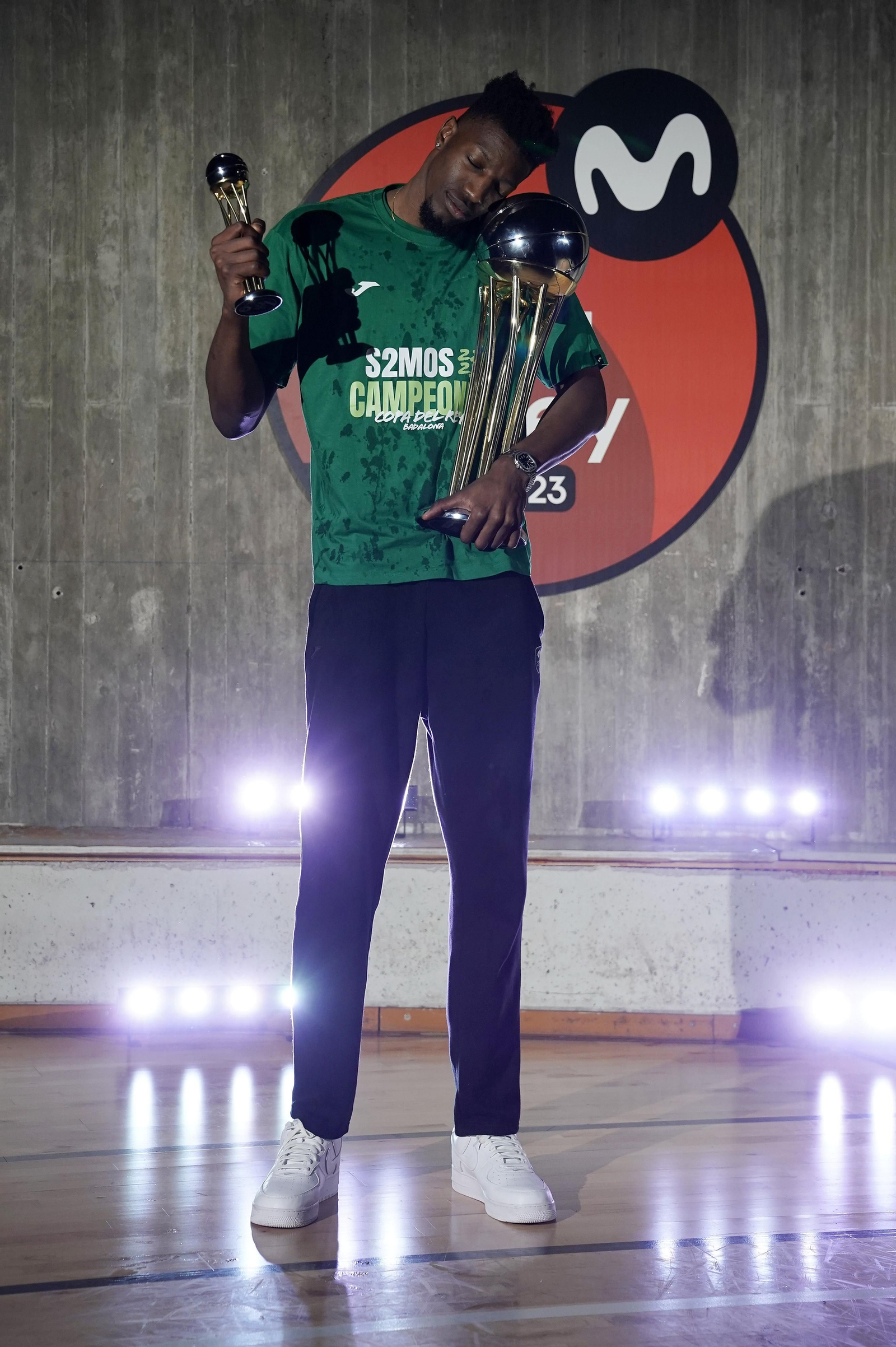 La sesión de fotos del Unicaja campeón