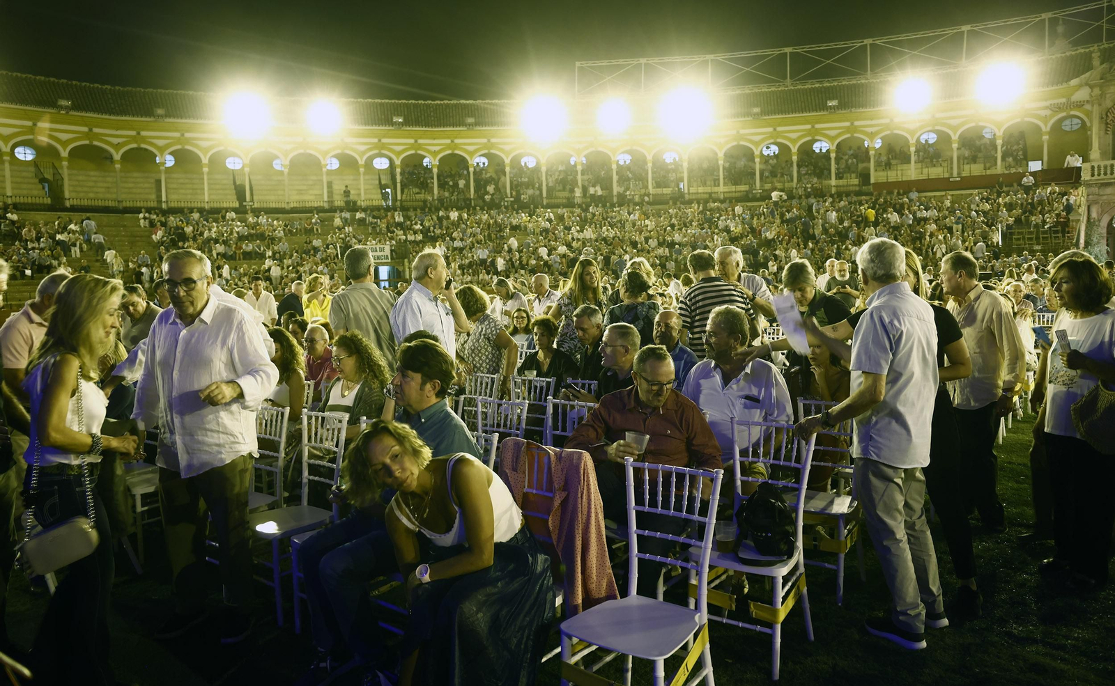 Las imágenes del concierto de Joan Manuel Serrat en Sevilla