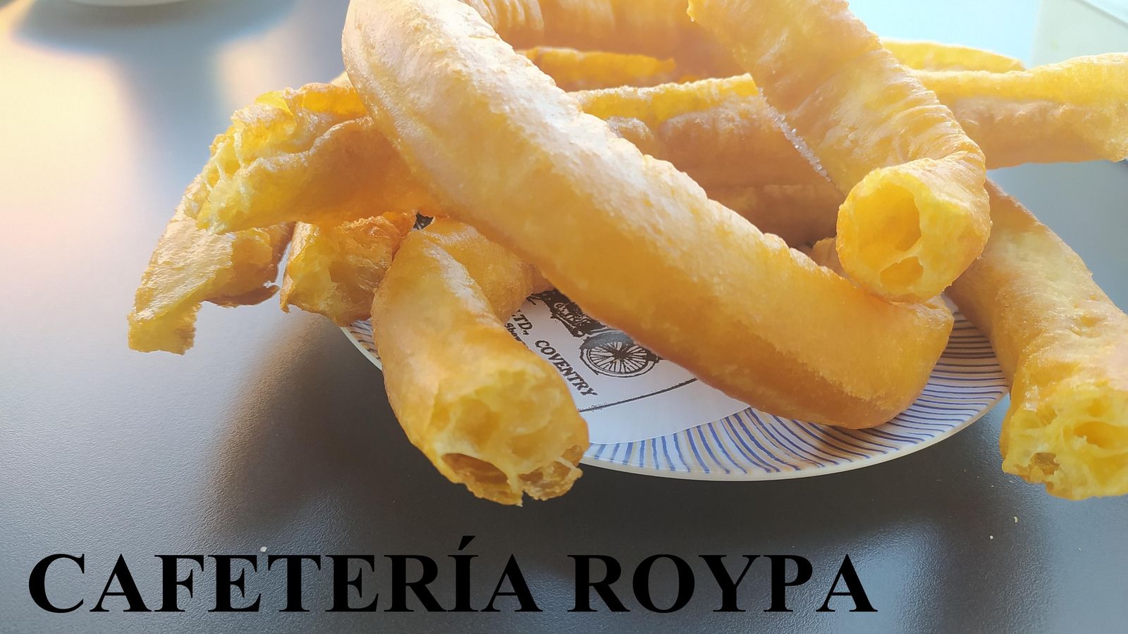 Churros de la Cafetería Roypa