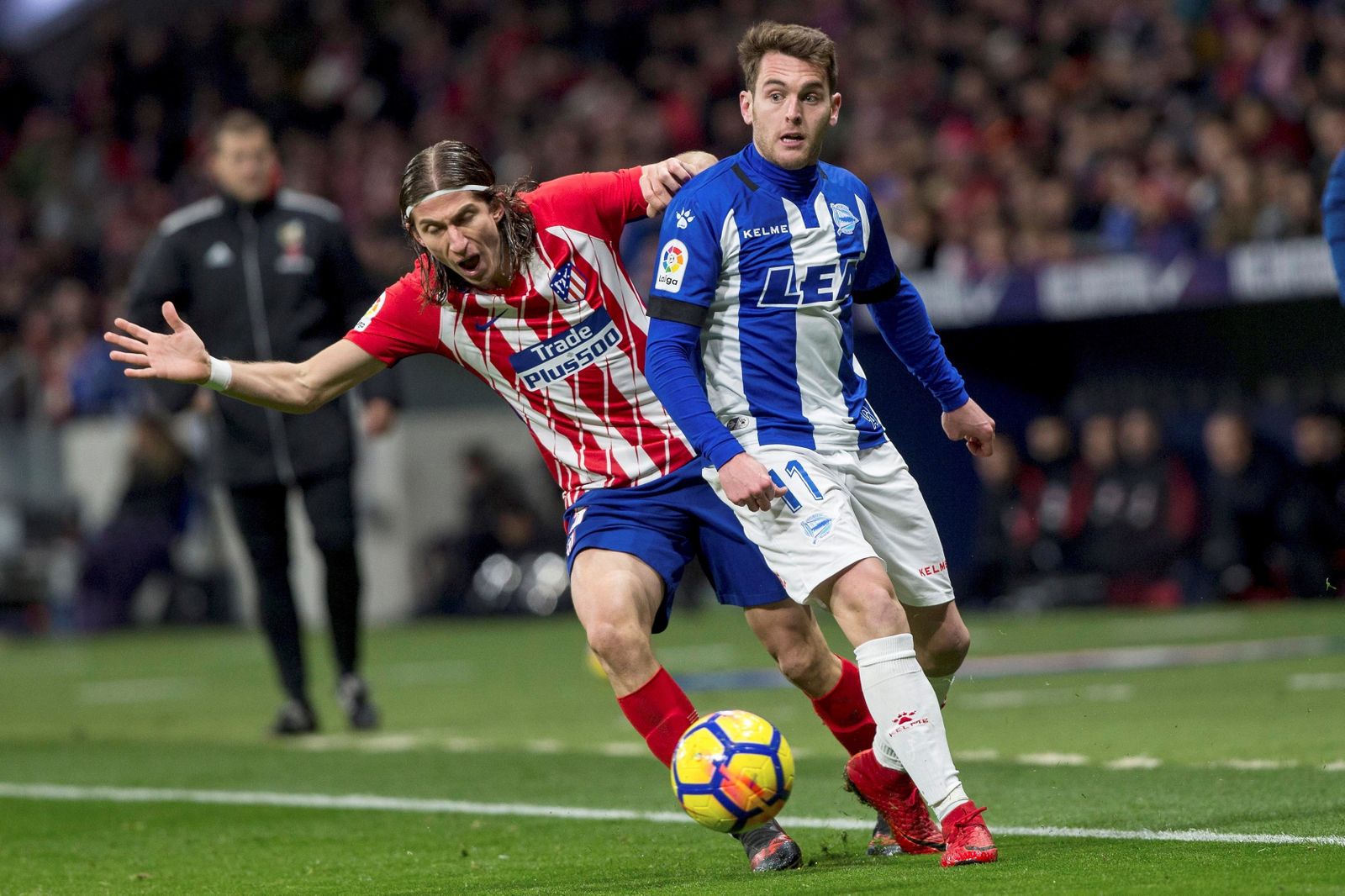 El Atlético de Madrid-Alavés, en imágenes