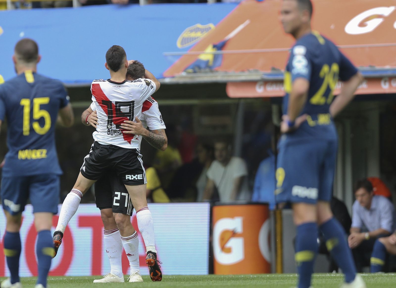 Las imágenes del Boca-River