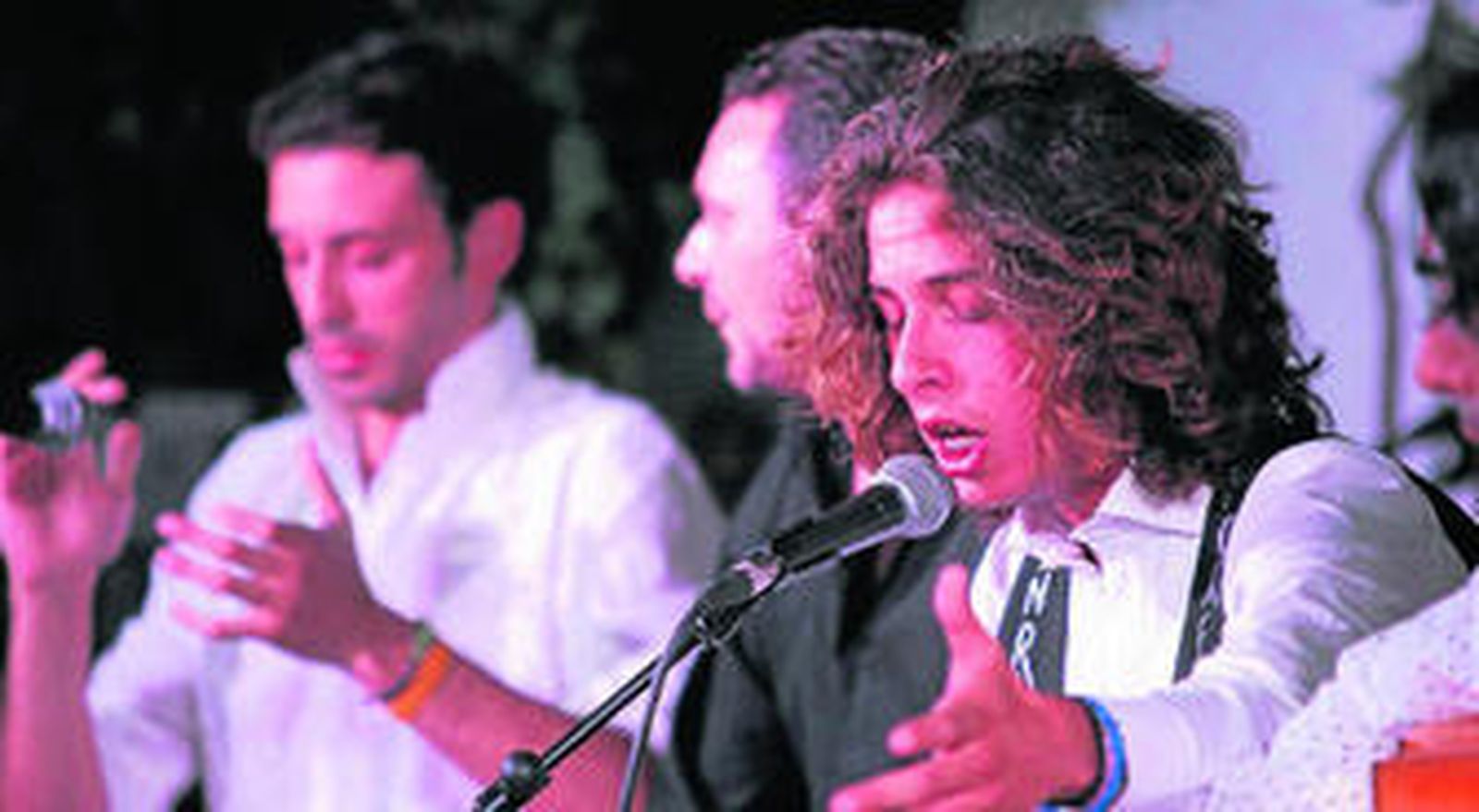 El cantaor en una reciente actuación.