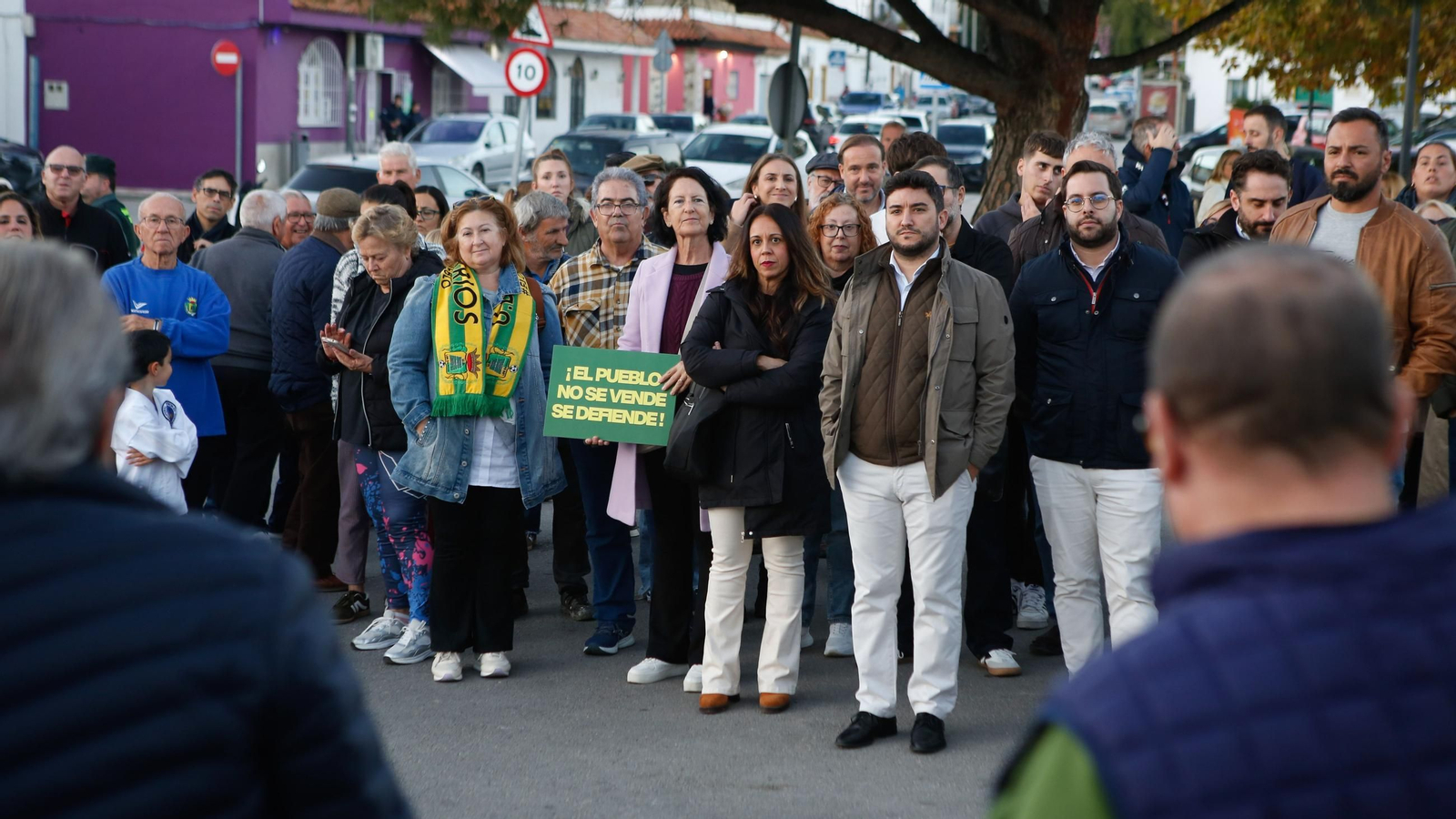 Las fotos de la protesta por la concesión del San Rafael de Los Barrios a Reygadas Sport
