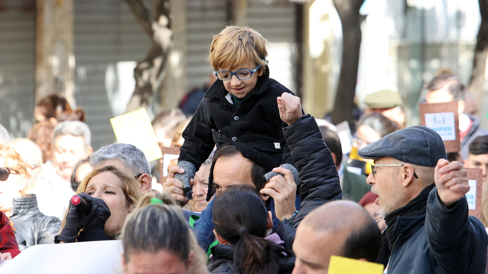 Marcha solidaria por el día de las enfermedades raras en Jerez