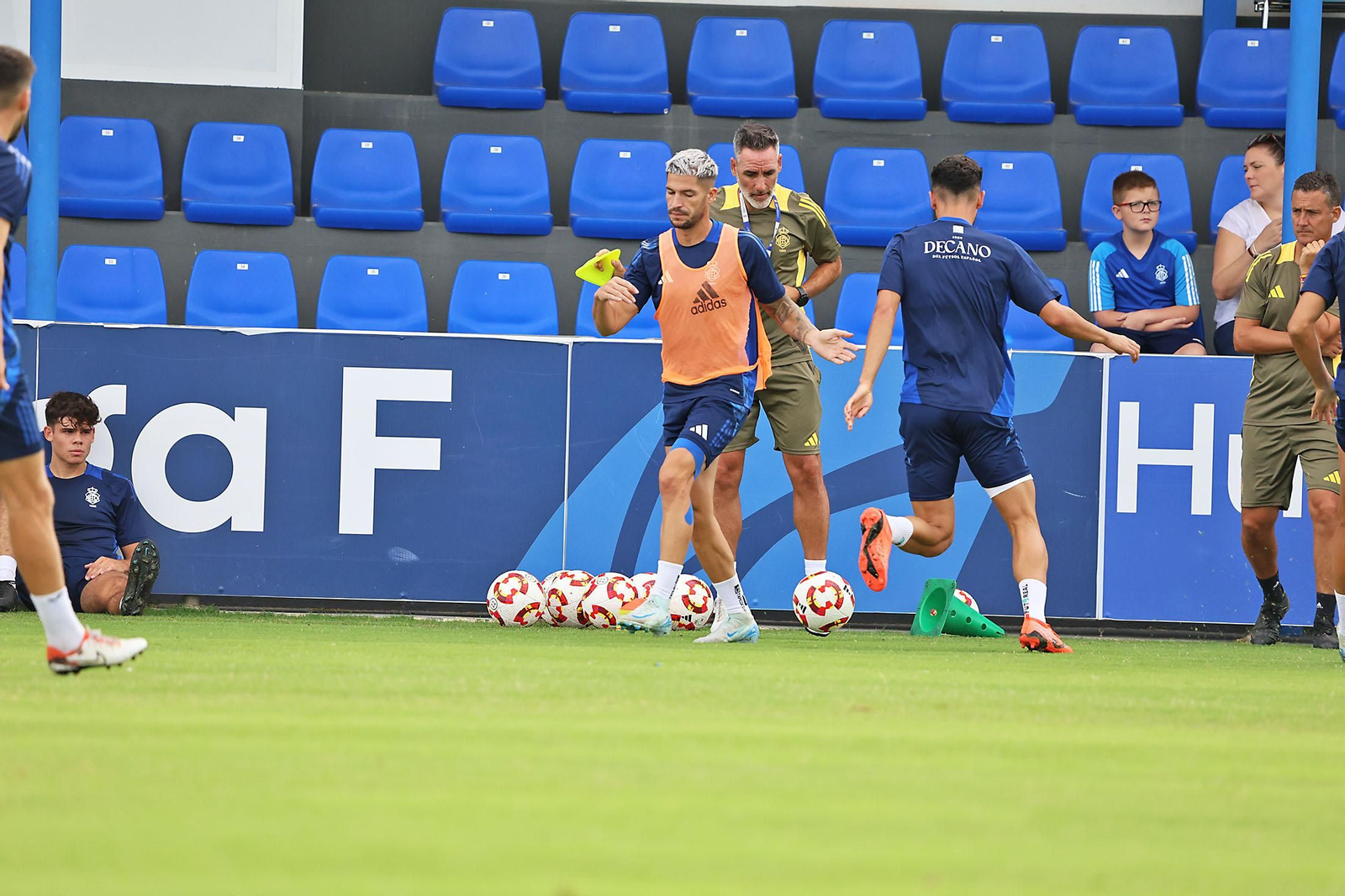 Entrenamiento del Recreativo de Huelva