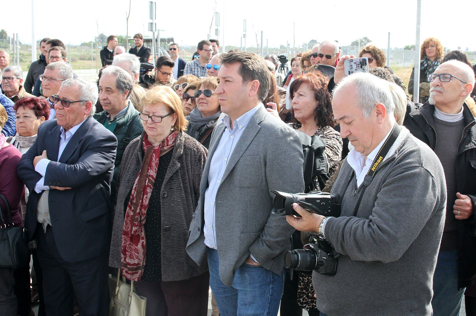 Inauguración de la Calle Doctor Cristóbal Gangoso, en imágenes