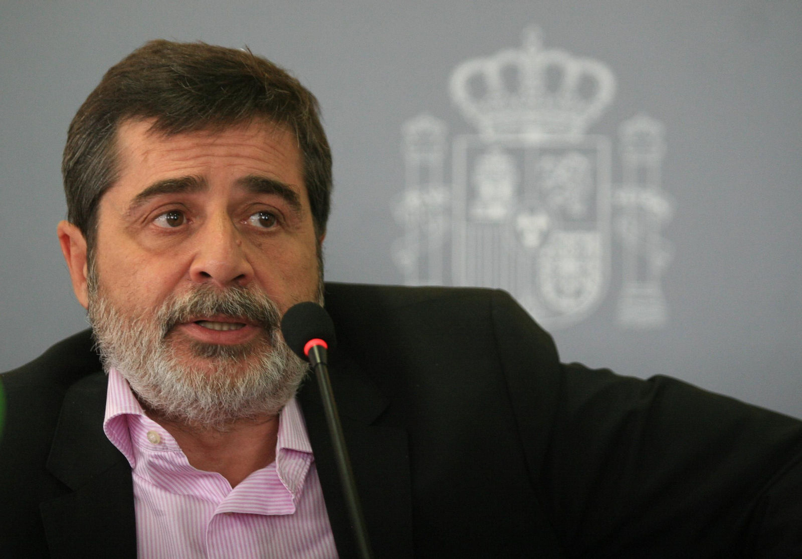 Carlos González, durante un acto cuando era presidente del Córdoba CF.
