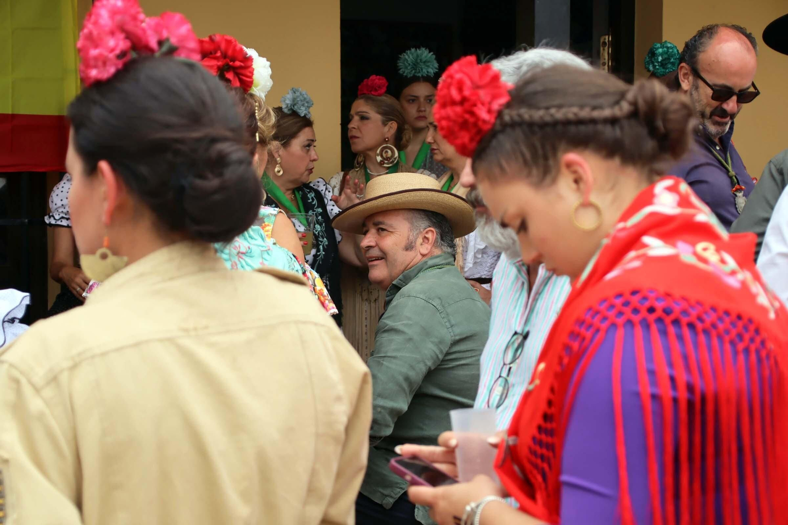 Así se vive la romería en las casas de la aldea